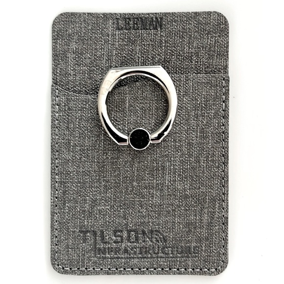 RFID Leeman phone pocket + ring stand - Picture 1 of 4